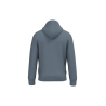Sweat capuche écoresponsable unisexe Gris Native Spirit – vue 2