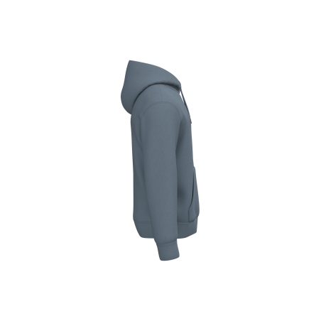Sweat capuche écoresponsable unisexe Gris Native Spirit – vue 3