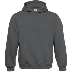 Sweat-shirt à capuche Gris Steel Grey B&C – 280 g/m²