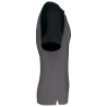 T-shirt bicolore manches raglan Gris/Noir Kariban – vue 3