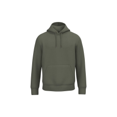 Sweat-shirt écoresponsable à capuche Vert Khaki Native Spirit