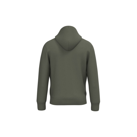 Sweat-shirt écoresponsable à capuche Vert Khaki Native Spirit – vue 2