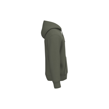 Sweat-shirt écoresponsable à capuche Vert Khaki Native Spirit – vue 3