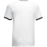 T-shirt Ringer Blanc/Noir Valueweight Fruit of the Loom – vue 2