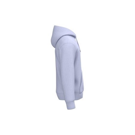 Sweat capuche écoresponsable unisexe Violet Parma – Native Spirit – vue 3