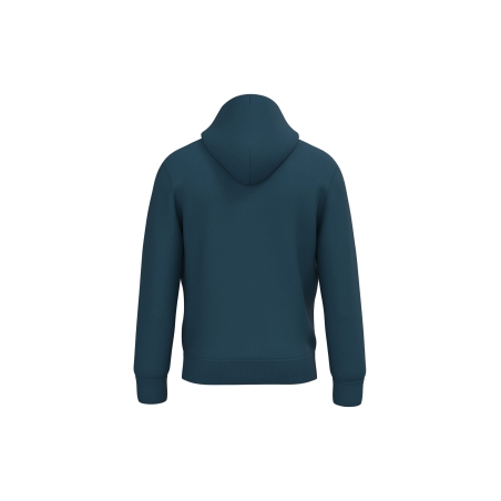 Sweat capuche écoresponsable Peacock Blue Native Spirit – vue 2