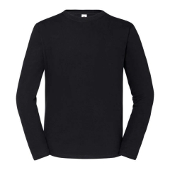 T-shirt manches longues Iconic 195 Noir – Fruit of the Loom