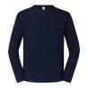 T-shirt Iconic 195 manches longues Marine – Fruit of the Loom