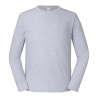 T-shirt Iconic 195 manches longues Gris Fruit of the Loom