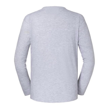T-shirt Iconic 195 manches longues Gris Fruit of the Loom – vue 2