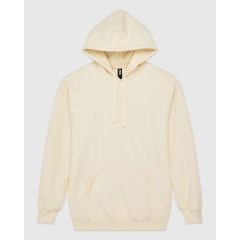 Sweat-shirt à capuche Hammer Blanc (Off White) – Gildan