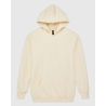 Sweat-shirt à capuche Hammer Blanc (Off White) – Gildan