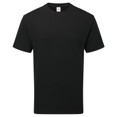 T-shirt col rond 180 g/m² noir Fruit of the Loom