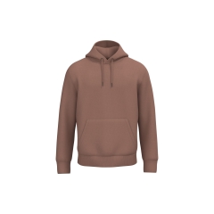 Sweat à capuche écoresponsable unisexe Marron (Sienna) Native Spirit