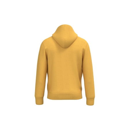 Sweat à capuche écoresponsable unisexe Jaune Native Spirit – vue 2