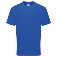 T-shirt pur coton bleu Royal Blue Fruit of the Loom
