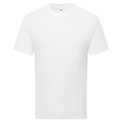 T-shirt col rond pur coton blanc 180 g/m² – Fruit of the Loom