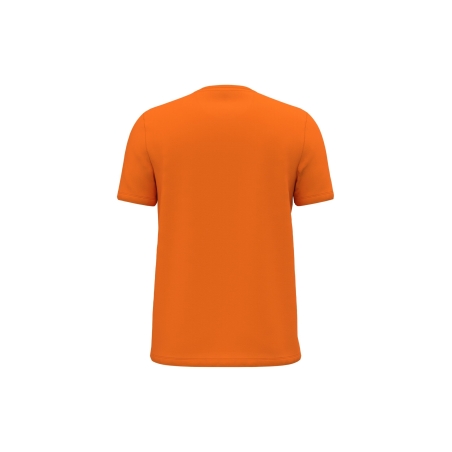T-shirt manches courtes col rond unisexe Orange Kariban – vue 2