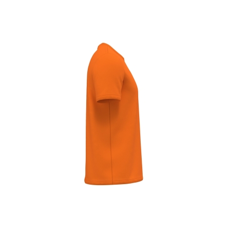 T-shirt manches courtes col rond unisexe Orange Kariban – vue 3