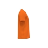 T-shirt manches courtes col rond unisexe Orange Kariban – vue 3