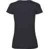 T-shirt femme col V Valueweight Marine – Fruit of the Loom – vue 2