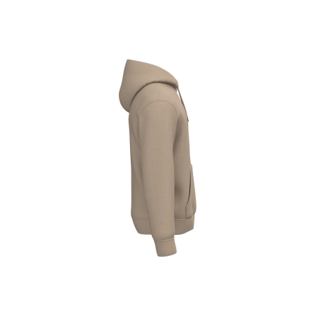 Sweat à capuche écoresponsable Beige unisexe Native Spirit – vue 3
