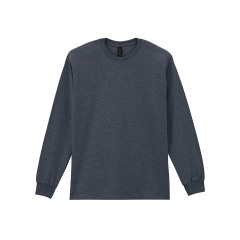 T-shirt manches longues Ultra Cotton™ Foncé chiné Gildan