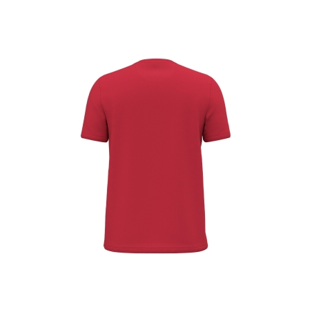 T-shirt manches courtes col rond Rouge unisexe Kariban – vue 2