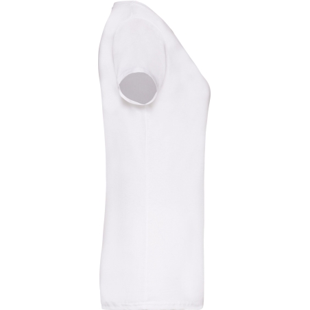 T-shirt femme col V Valueweight Blanc – Fruit of the Loom – vue 3