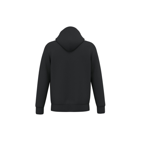 Sweat zippé à capuche écoresponsable Noir – Native Spirit – vue 2