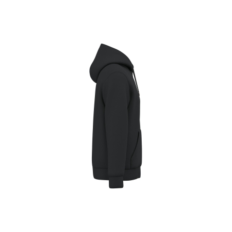 Sweat zippé à capuche écoresponsable Noir – Native Spirit – vue 3