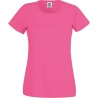 T-shirt Femme Fuchsia Original-T Fruit of the Loom