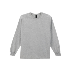 T-shirt manches longues Ultra Cotton™ Gris sport Gildan