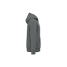Sweat zippé capuche écoresponsable gris Native Spirit – vue 3