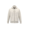 Sweat zippé capuche écoresponsable unisexe Blanc Ivory Native Spirit