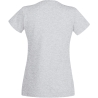 T-shirt Femme Gris Coupe Cintrée Fruit of the Loom – vue 2