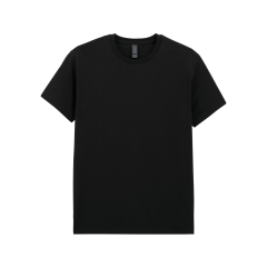 T-shirt de travail Gildan Light Cotton Noir – 150 g/m²
