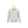 Sweat zippé capuche écoresponsable unisexe Blanc Ivory Native Spirit – vue 2