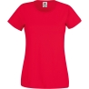 T-shirt Femme Original-T Rouge Fruit of the Loom