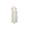 Sweat zippé capuche écoresponsable unisexe Blanc Ivory Native Spirit – vue 3