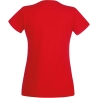 T-shirt Femme Original-T Rouge Fruit of the Loom – vue 2