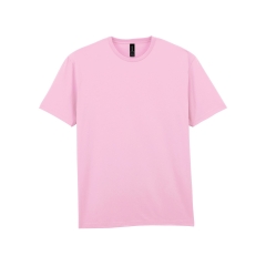 T-shirt Rose Light Cotton Gildan – Personnalisé en France