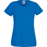 T-shirt Femme Bleu Royal Original-T Fruit of the Loom