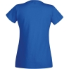 T-shirt Femme Bleu Royal Original-T Fruit of the Loom – vue 2
