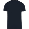 T-shirt maille piquée col V homme Marine Kariban – vue 2