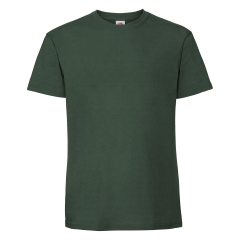 T-shirt Iconic 195 Manches Courtes Vert Fruit of the Loom