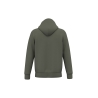 Sweat zippé capuche écoresponsable Vert Kaki Native Spirit – vue 2
