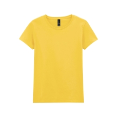 T-shirt femme Heavy Cotton™ Jaune (Daisy) – Gildan