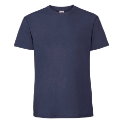 T-shirt Iconic 195 manches courtes Marine Fruit of the Loom