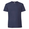 T-shirt Iconic 195 manches courtes Marine Fruit of the Loom